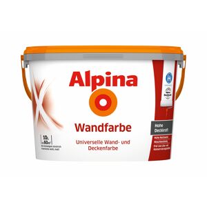 Wandfarbe weiß matt 10 l