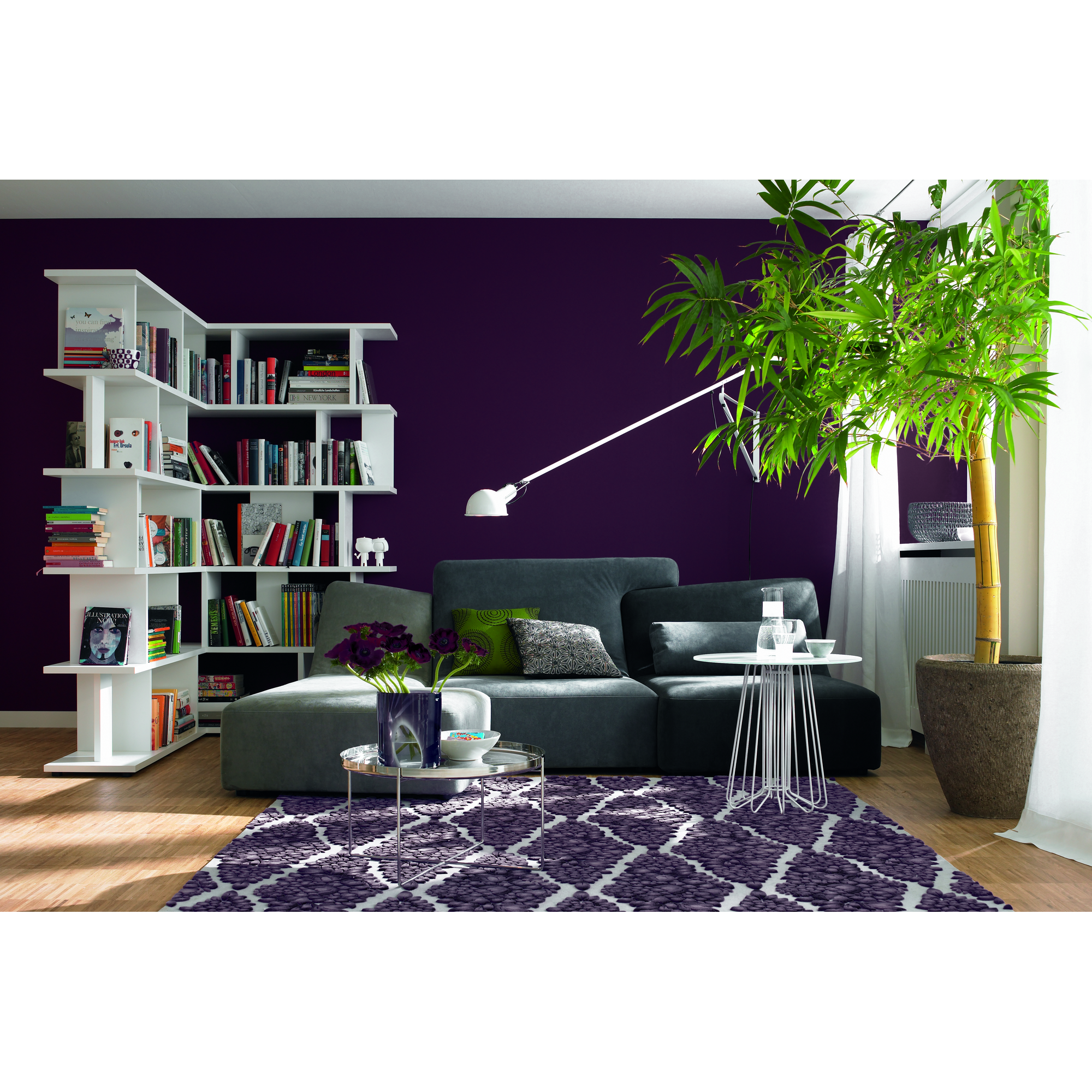 Trendfarbe 'Lounge' purpurviolett matt 50 ml + product picture