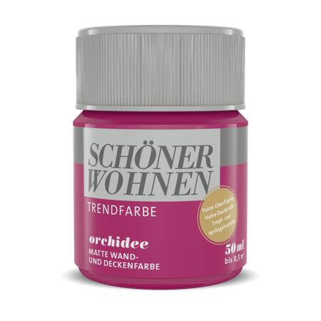 2. Bild von Trendfarbe 'Orchidee' violett matt 50 ml