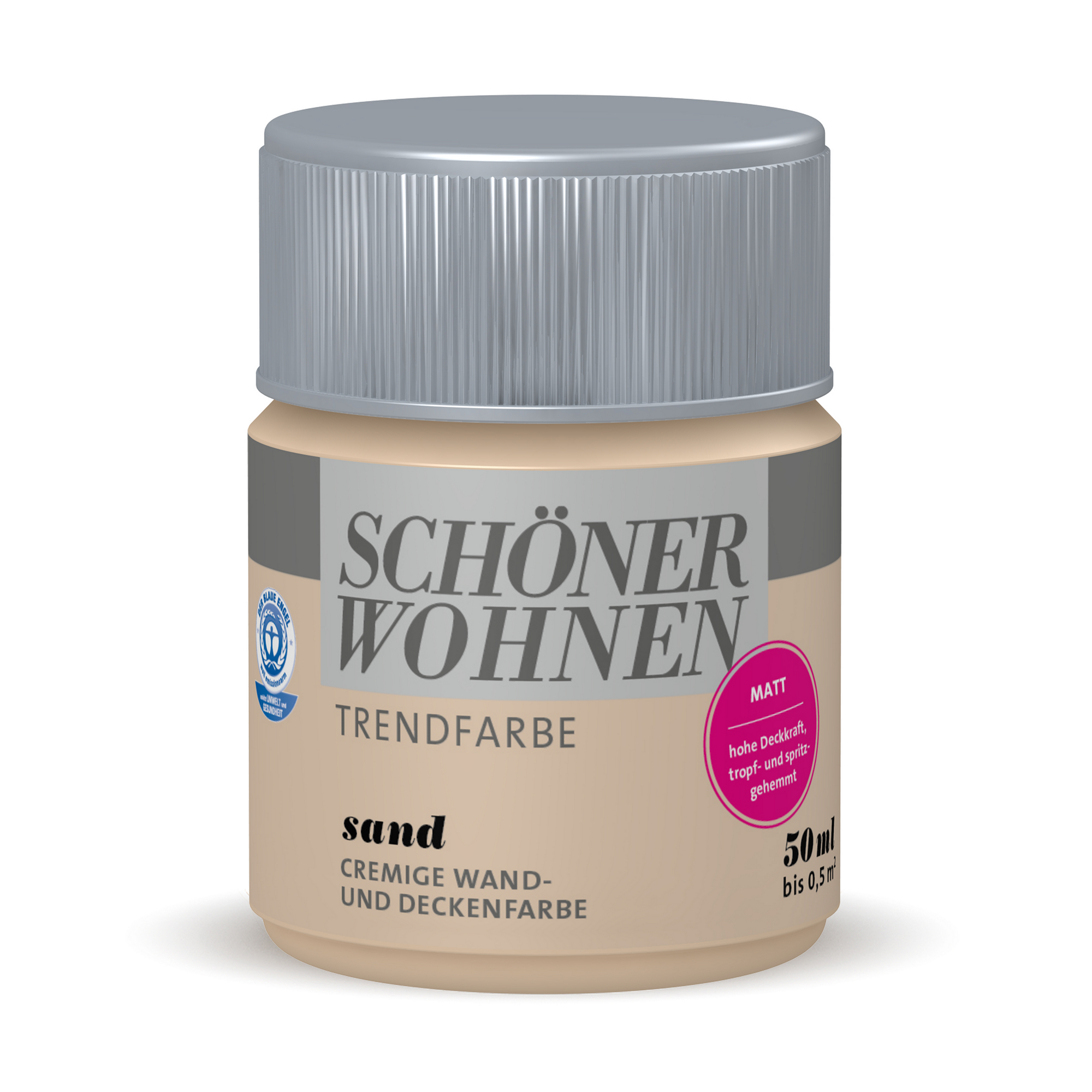 Schöner Wohnen Wand- und Deckenfarbe Trendfarbe 'Sand' sandfarben matt