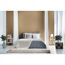 Schlafzimmer mit der Farbe Macchiato
