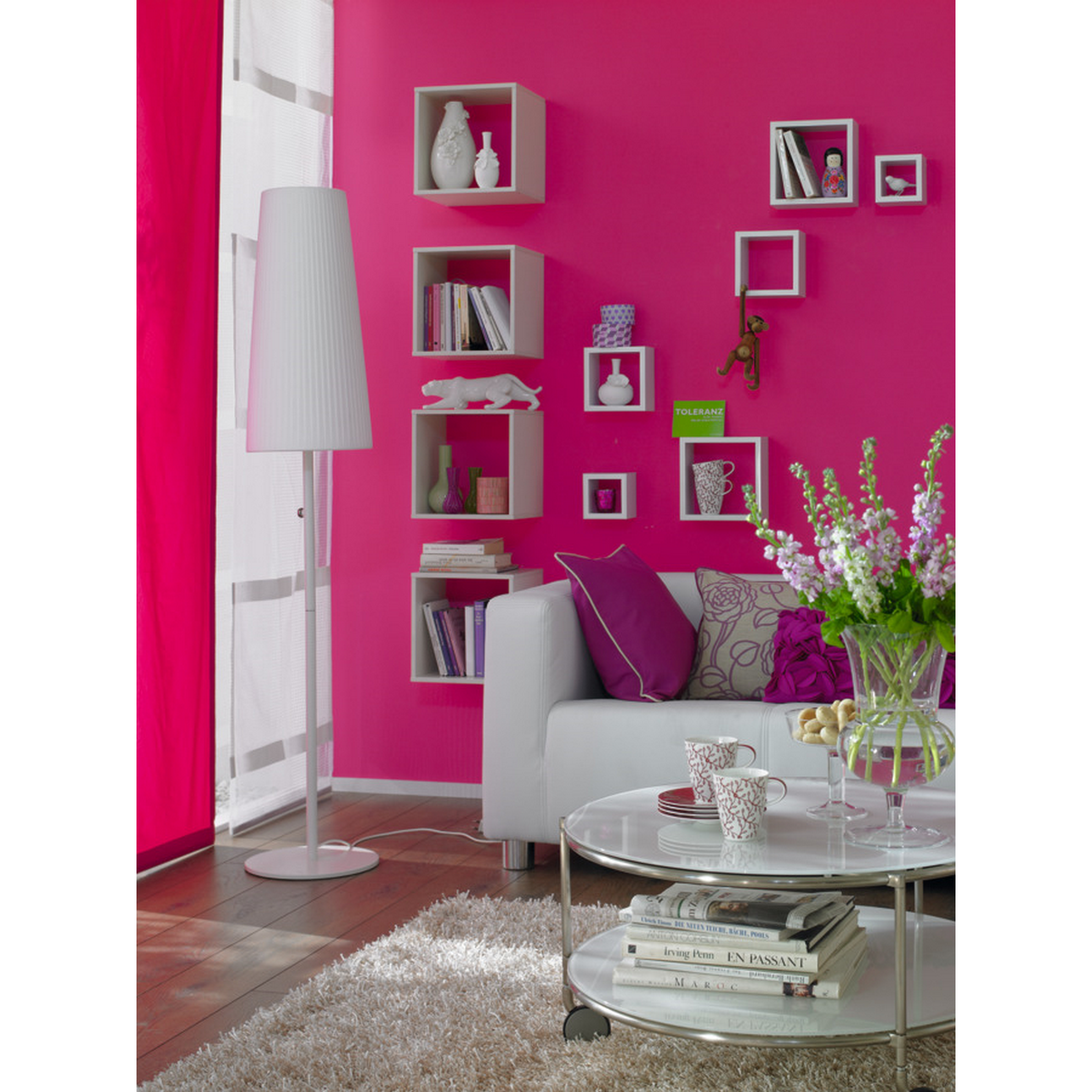 Trendfarbe 'Orchidee' pink matt 1 l + product picture