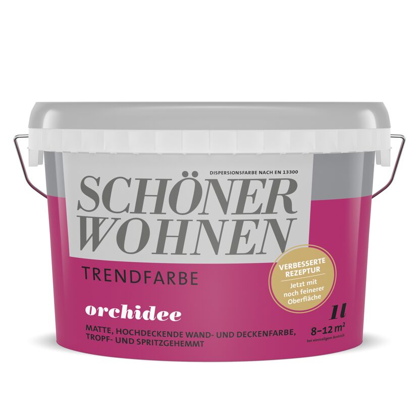 Trendfarbe 'Orchidee' violett matt 1 l