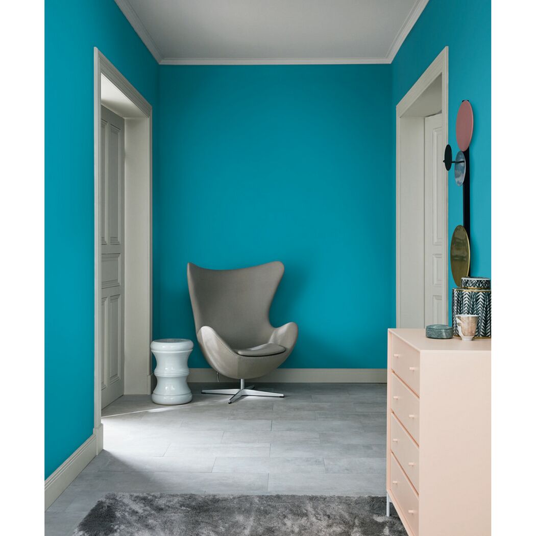 Trendfarbe 'Lagune' türkis matt 1 l