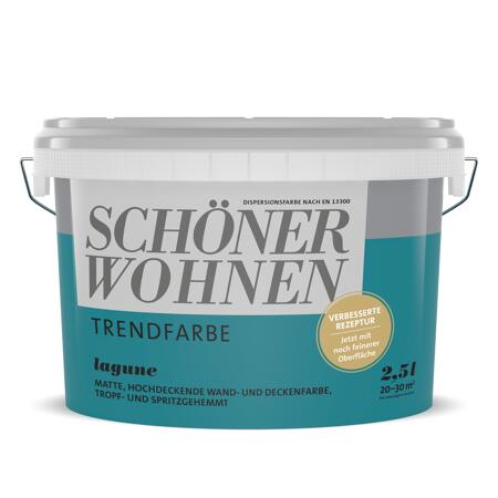 2. Bild von Trendfarbe 'Lagune' türkis matt 2,5 l