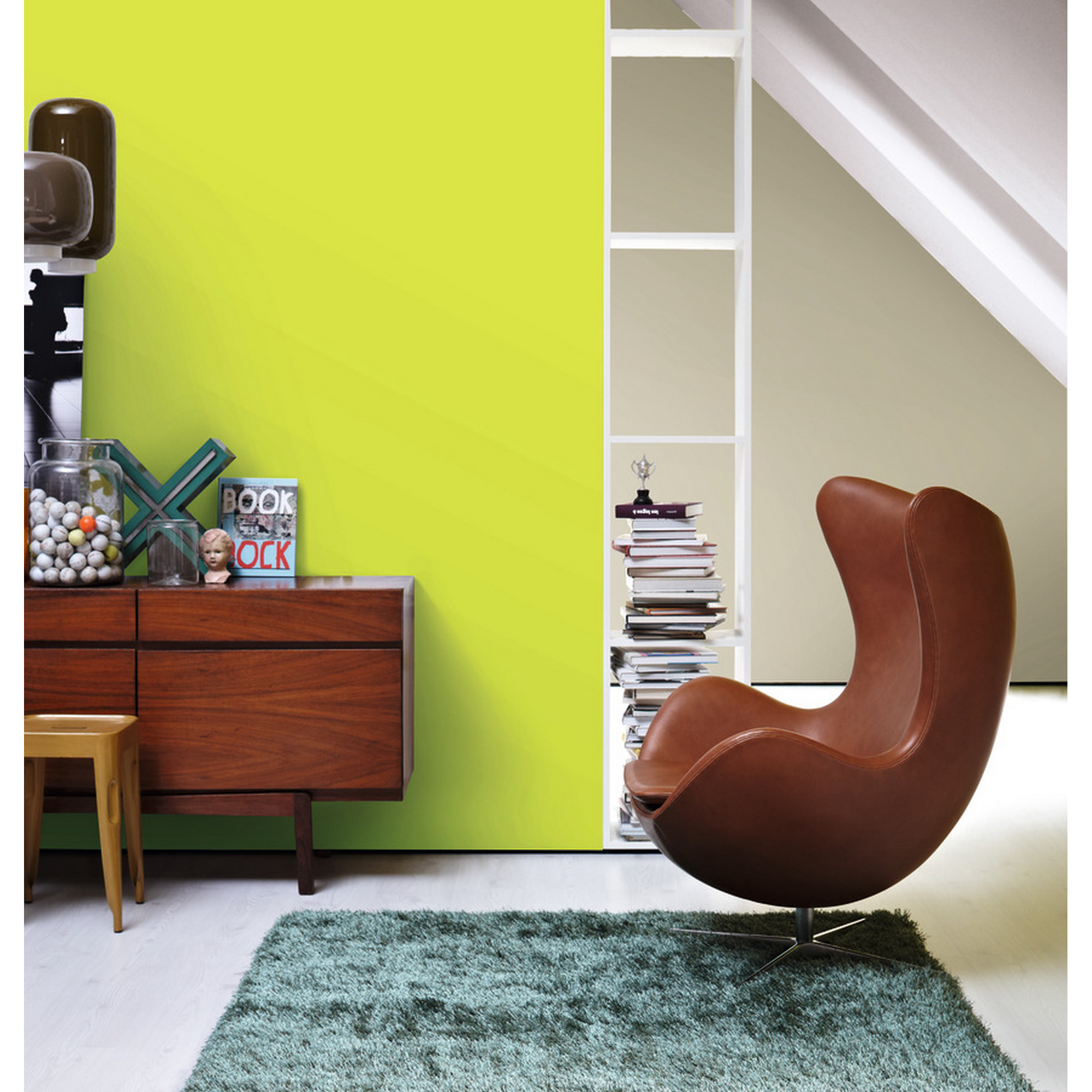 Trendfarbe 'Fresh' apfelgrün matt 2,5 l + product picture