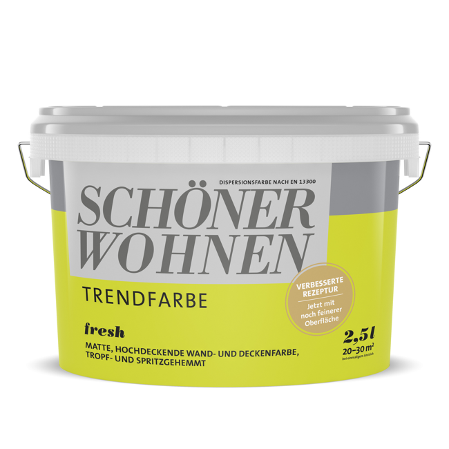 Bild von Trendfarbe 'Fresh' apfelgrün matt 2,5 l