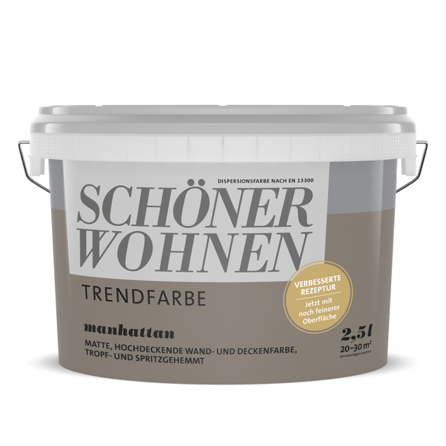 Bild von Trendfarbe 'Manhattan' braun matt 2,5 l