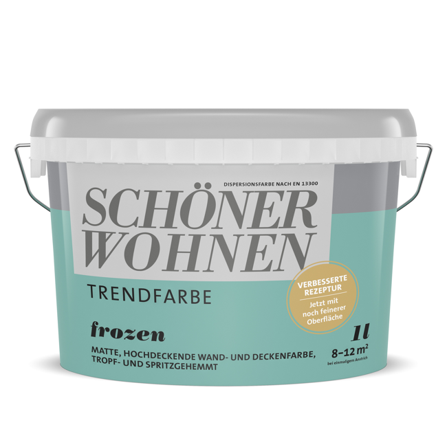Bild von Trendfarbe 'Frozen' blau matt 1 l