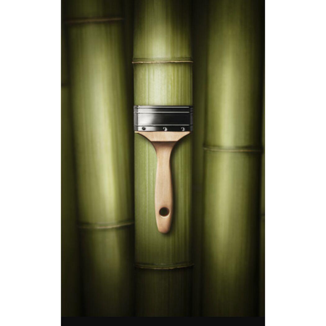 Trendfarbe 'Bamboo' grün matt 1 l