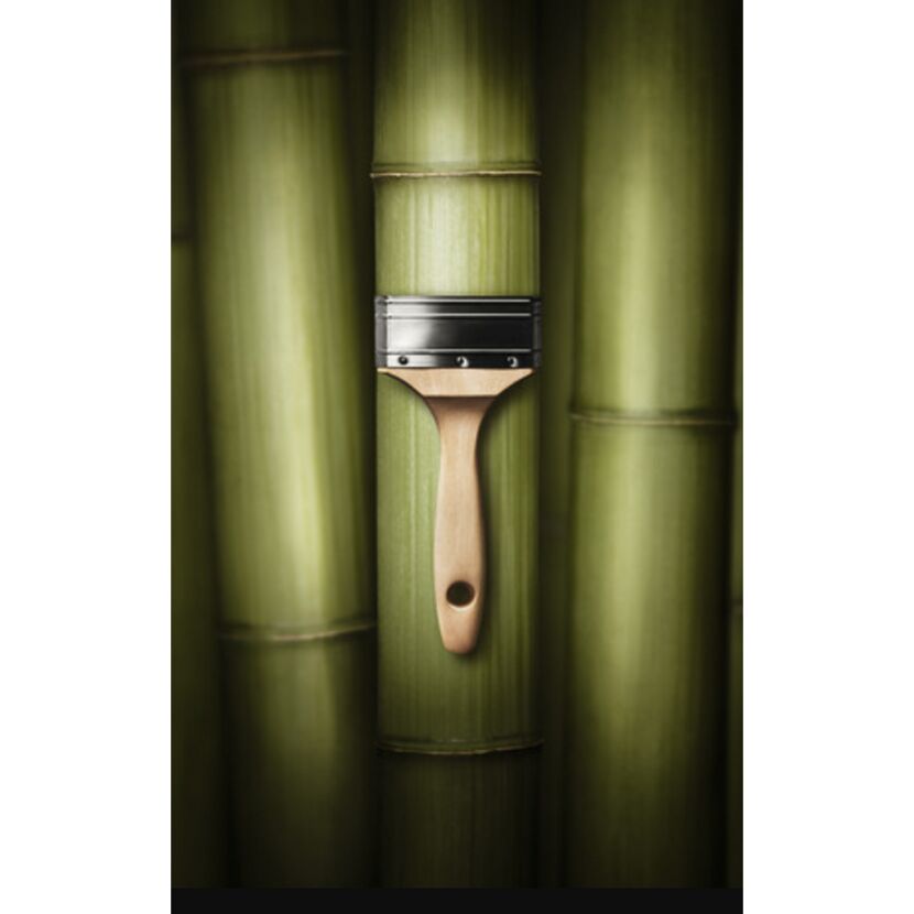 Trendfarbe 'Bamboo' grün matt 1 l