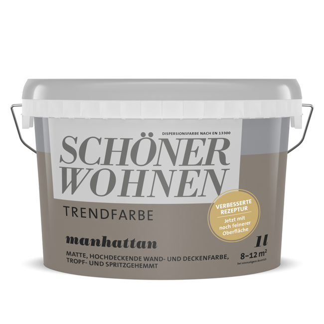 Bild von Trendfarbe 'Manhattan' braun matt 1 l