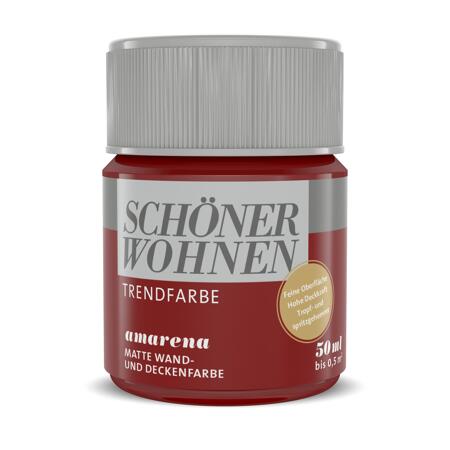 2. Bild von Trendfarbe 'Amarena' kirschrot matt 50 ml