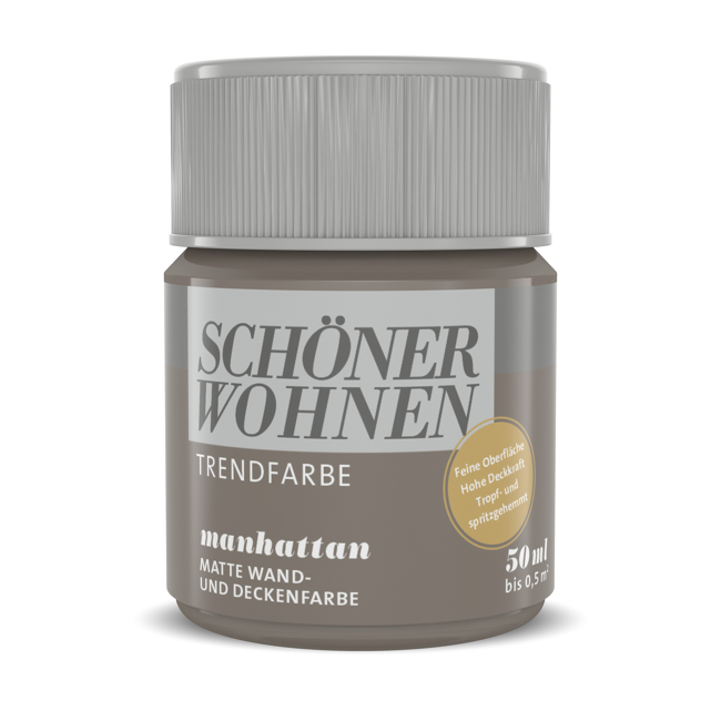 Bild von Trendfarbe 'Manhattan' braun matt 50 ml