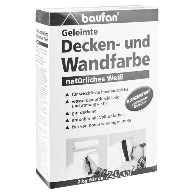 24 Baufan Geleimte Wandfarbe 24 Baufan Geleimte Wandfarbe
