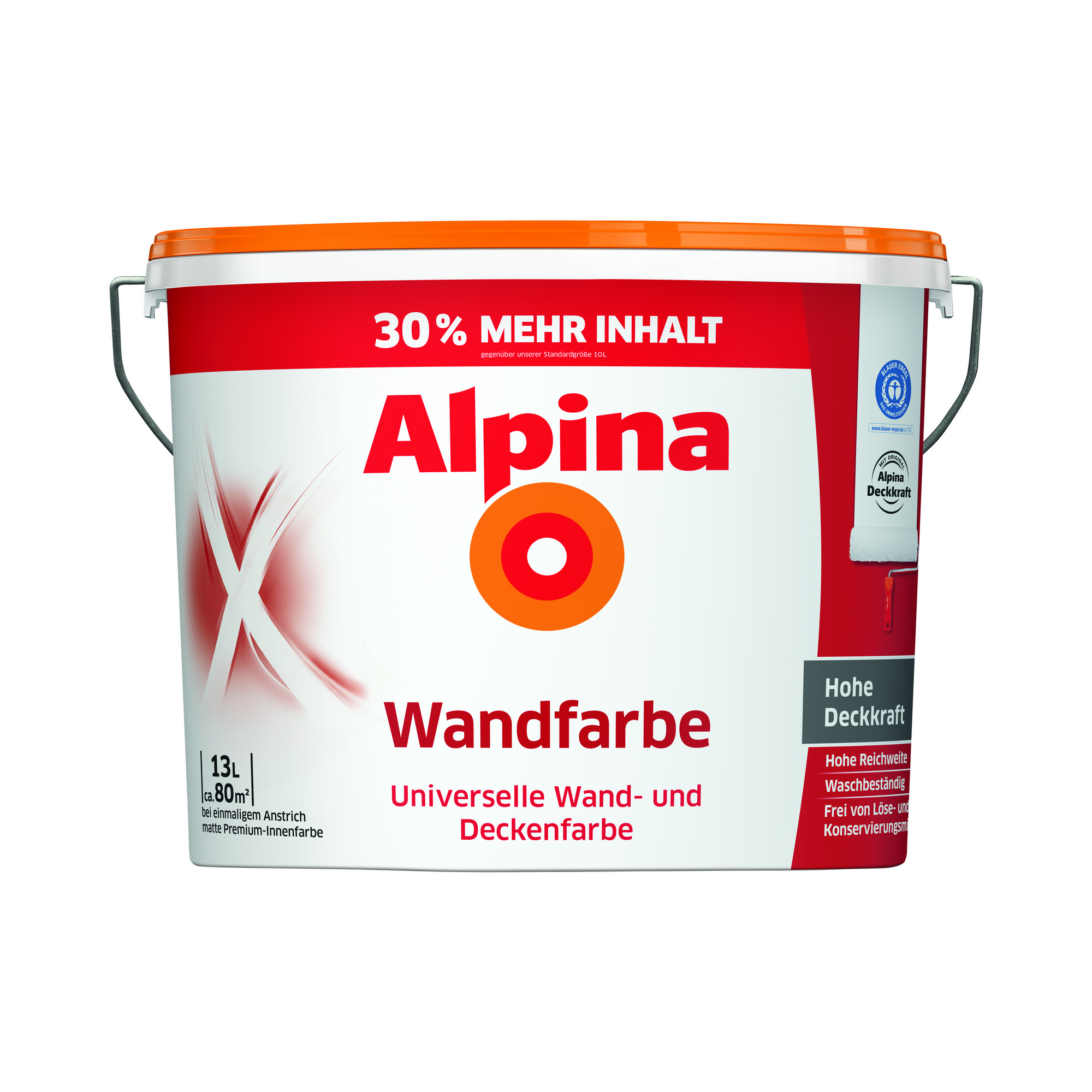 Alpina Wandfarbe weiß 13 l