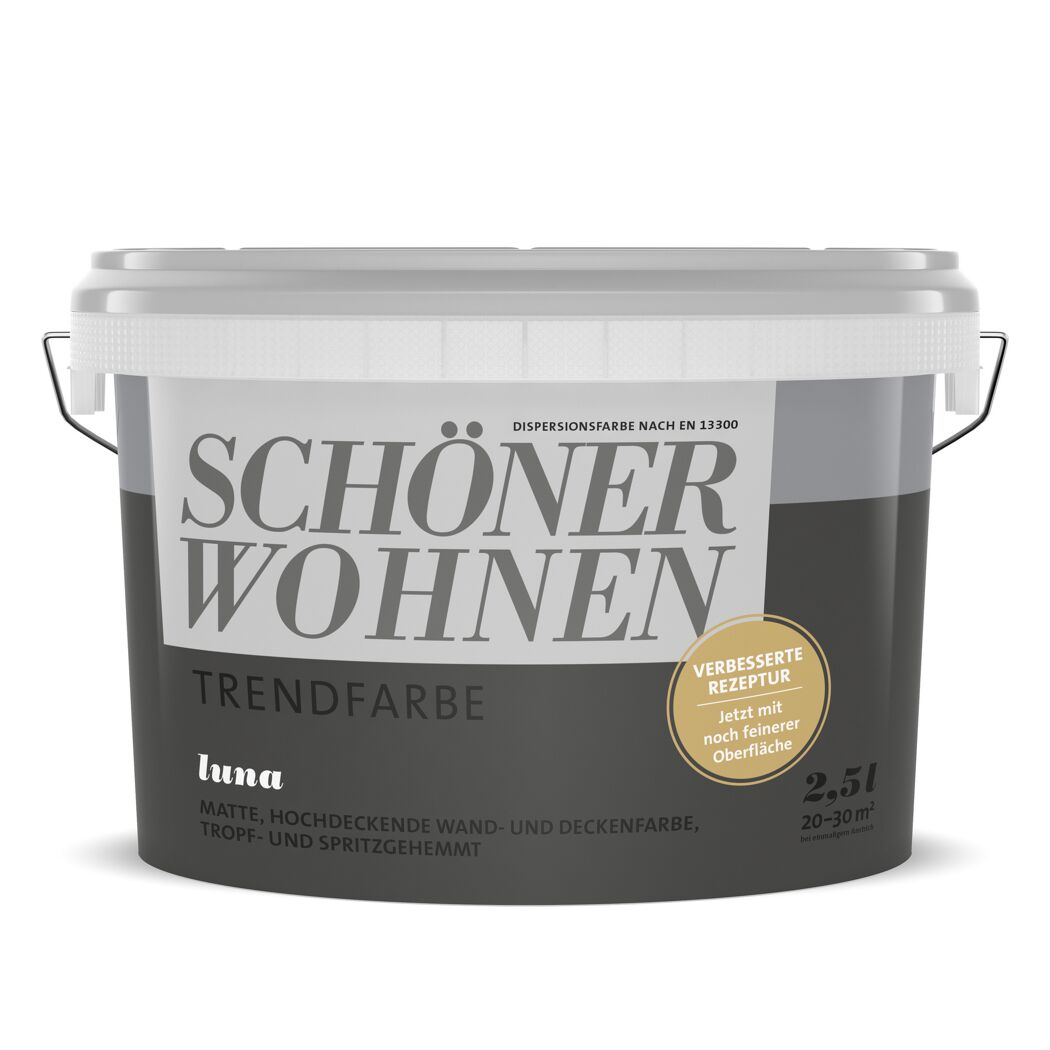2,5l Eimer Schöner Wohnen Trendfarbe Luna