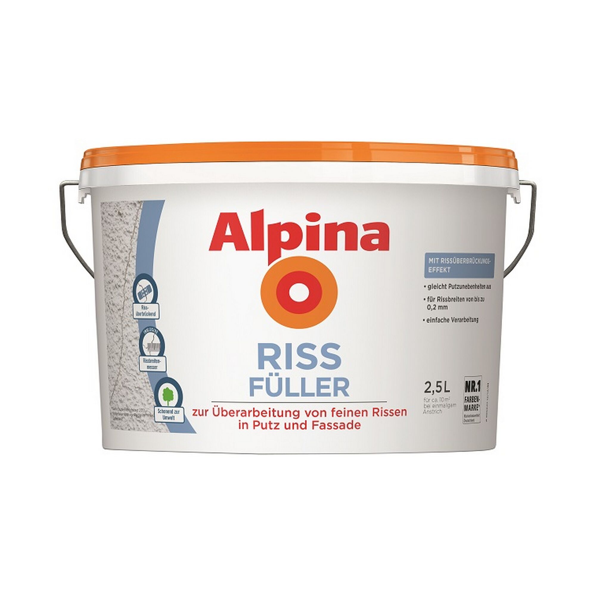 Eimer Alpina Rissfüller 2,5l
