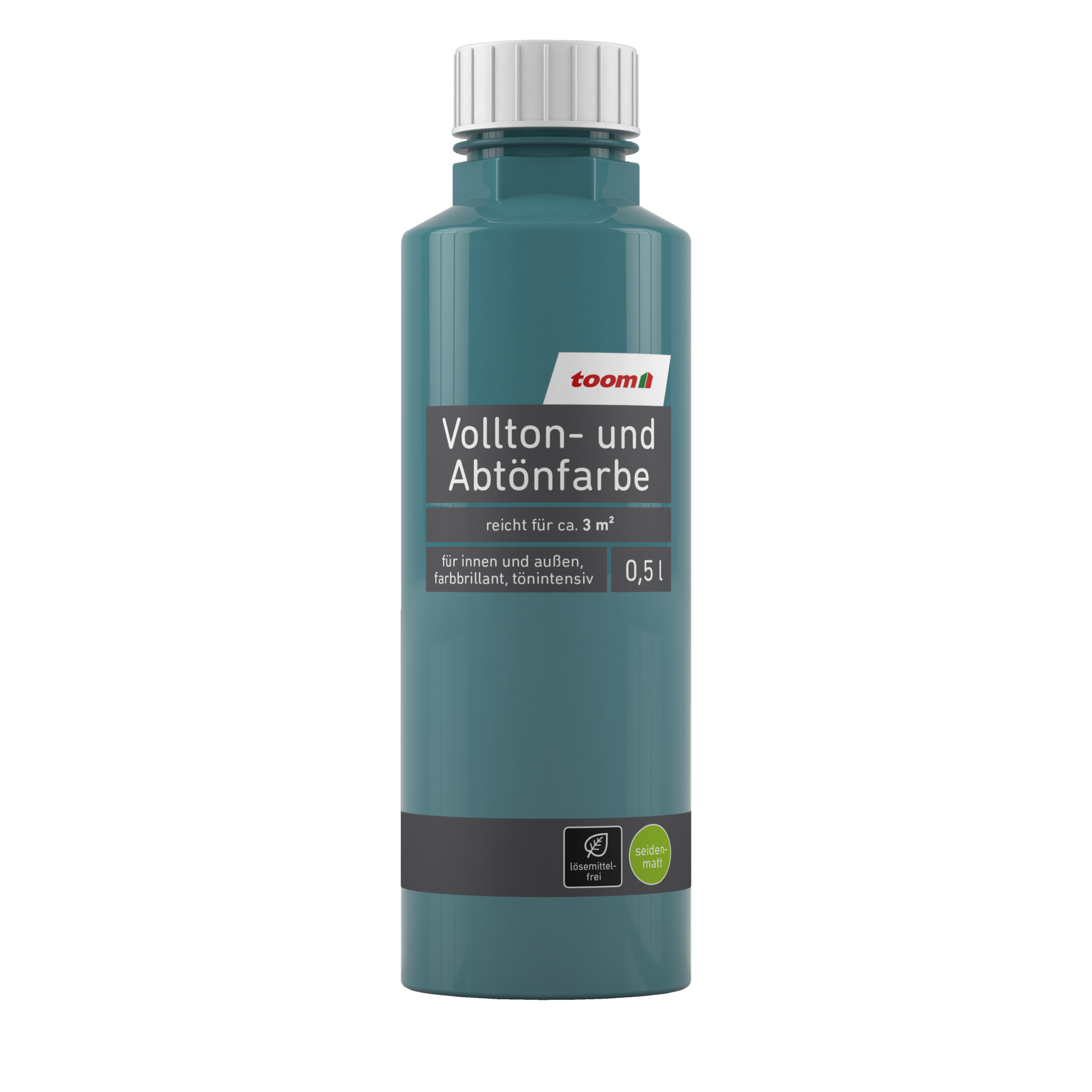 Voll- und Abtönfarbe petrolfarben 500 ml + product picture