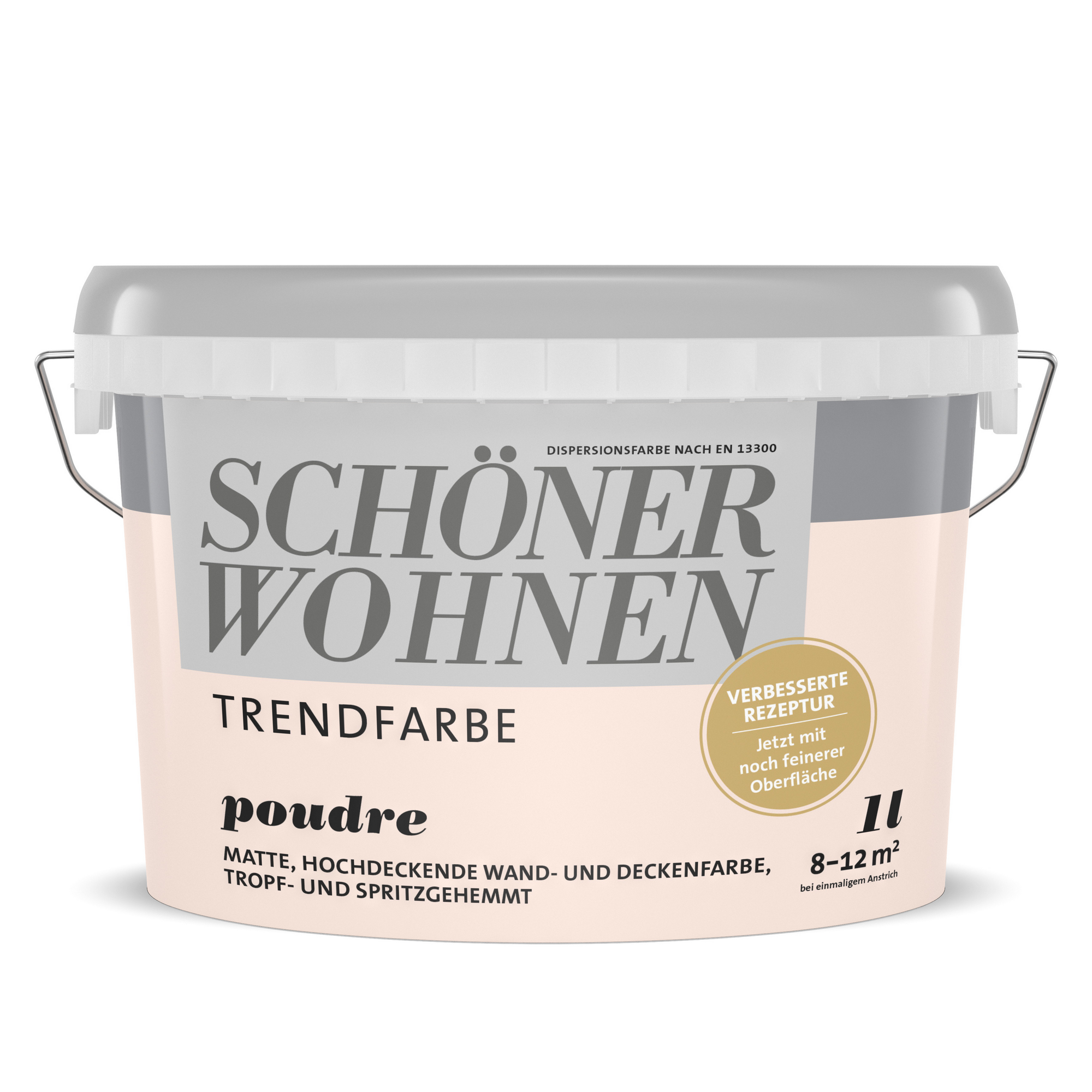 Trendfarbe 'Poudre' zartrosa matt 1 l + product picture