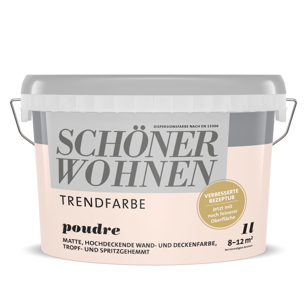 Eimer mit SCHÖNER WOHNEN Trendfarbe Poudre