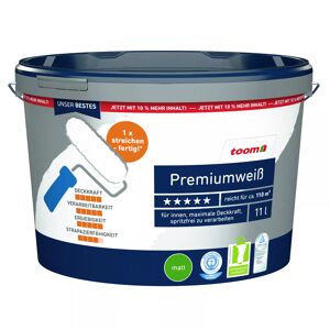 Premiumweiß matt 11 l