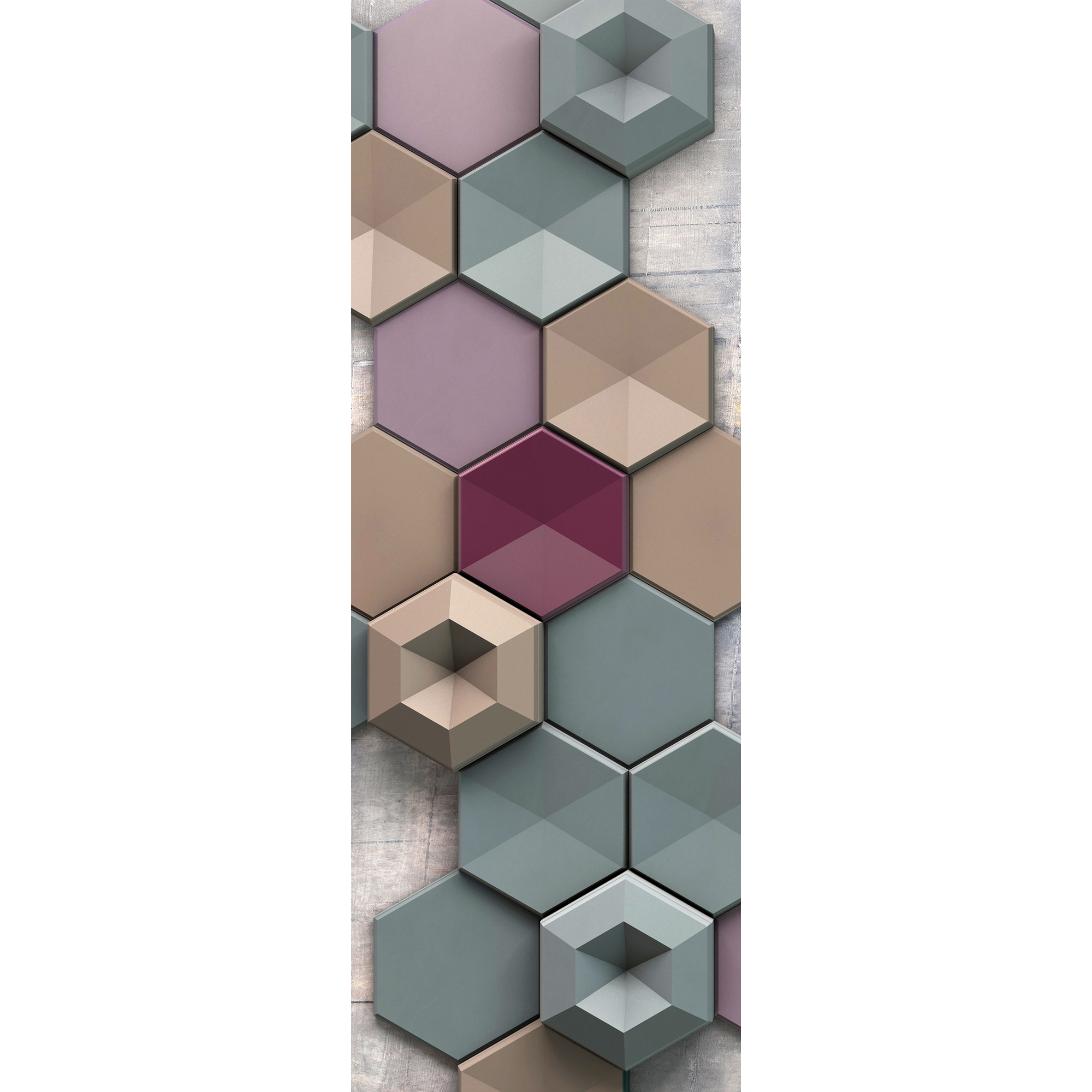 Vlies-Panel 'Hexagon' + product picture