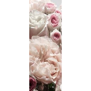 Vlies-Panel 'Englische Rosen'