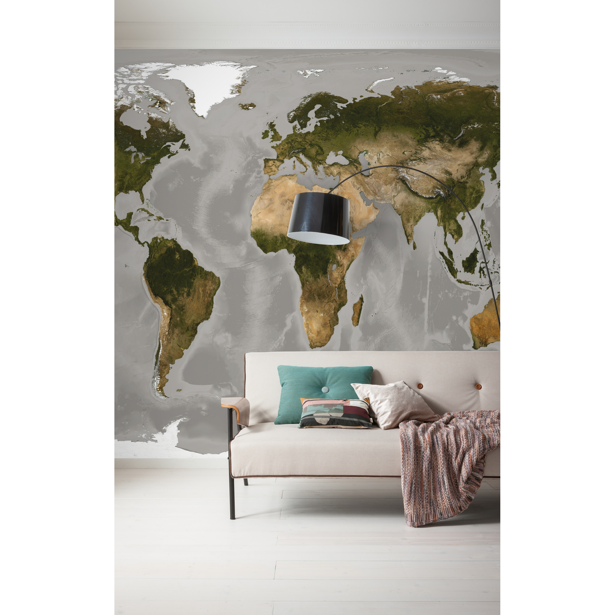 Vlies-Panel 'World Map' + product picture
