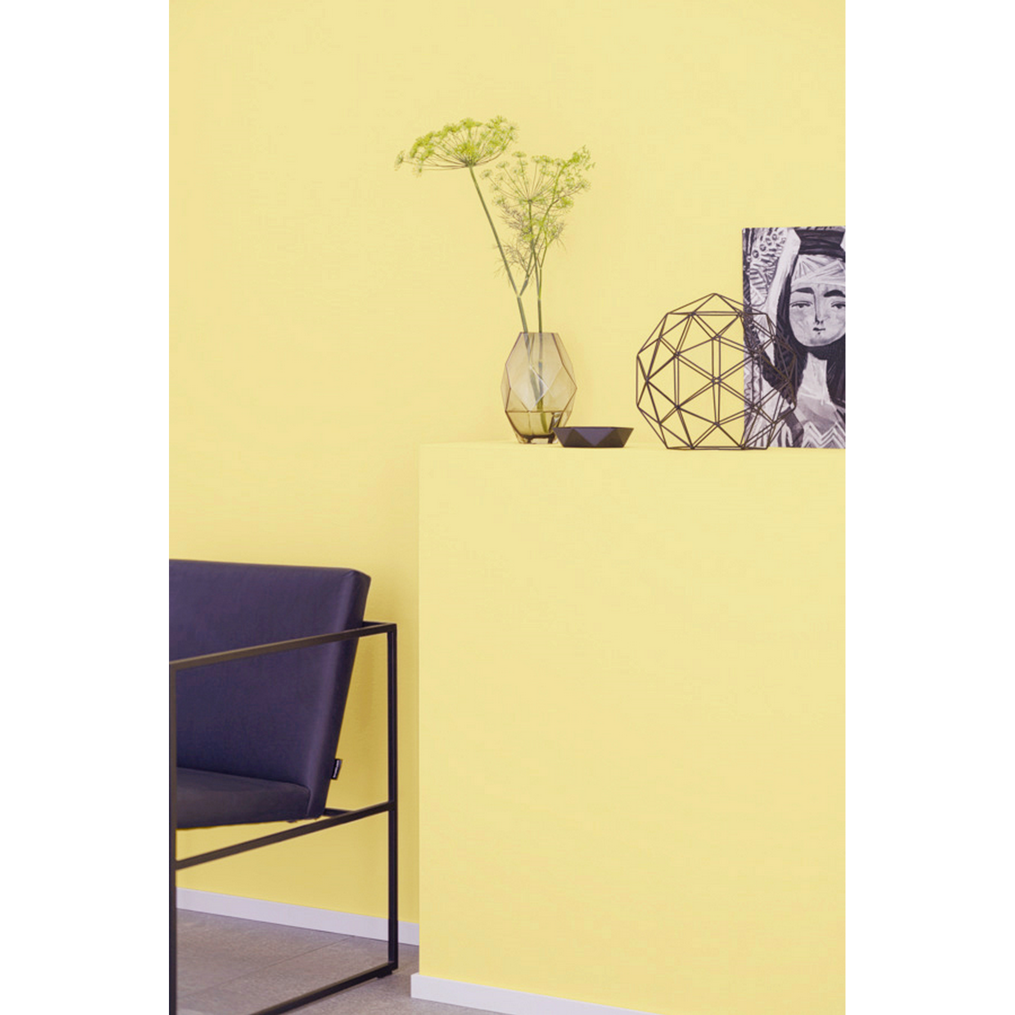 Trendfarbe 'Vanilla' gelb matt 50 ml + product picture