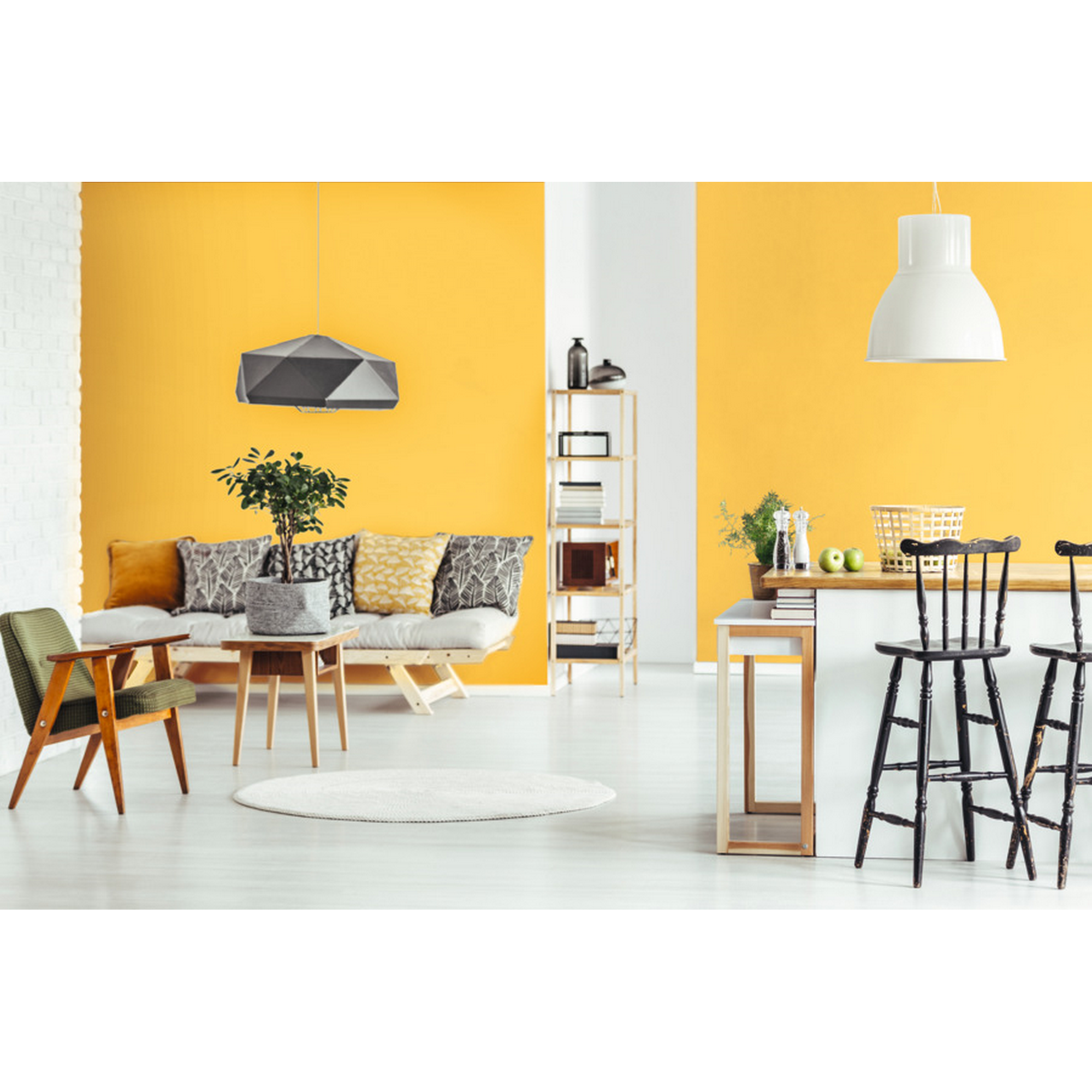 Trendfarbe 'Honey' gelb matt 1 l + product picture