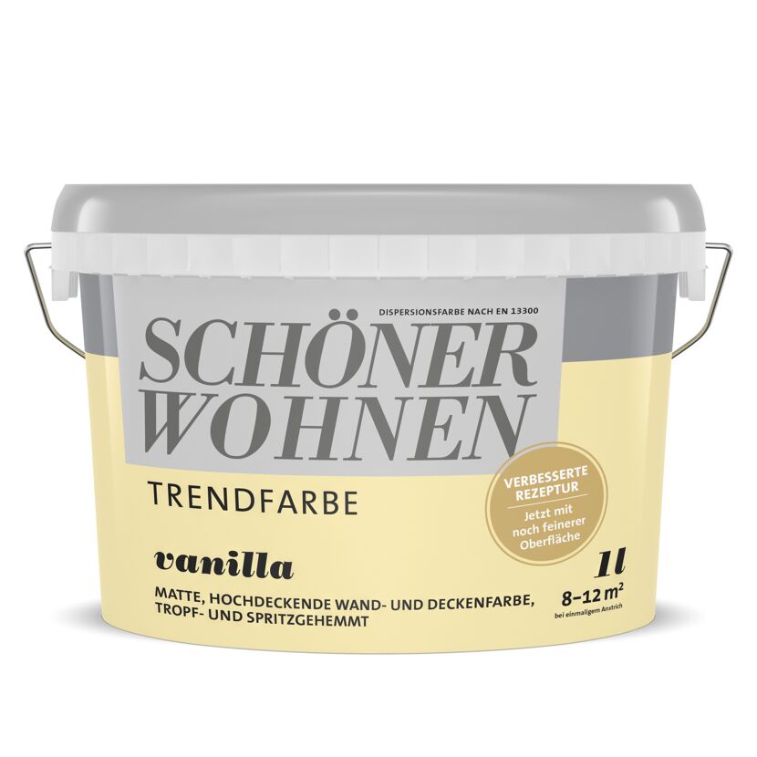 Eimer mit SCHÖNER WOHNEN Trendfarbe Vanille