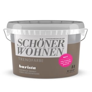 Trendfarbe 'Barista' kaffeefarben matt 1 l