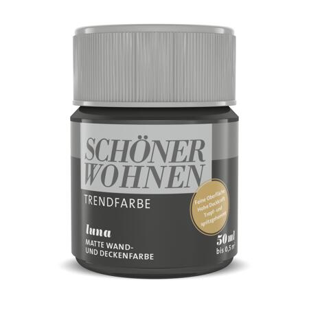 2. Bild von Trendfarbe 'Luna' schwarzgrau matt 50 ml