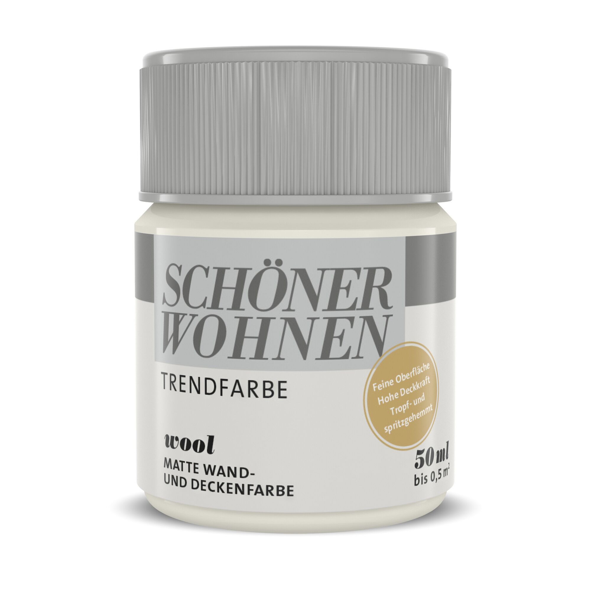 Trendfarbe "Wool" matt 50 ml Dose