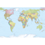Verkleinertes Bild von Vliesfototapete 'World Map' 368 x 248 cm