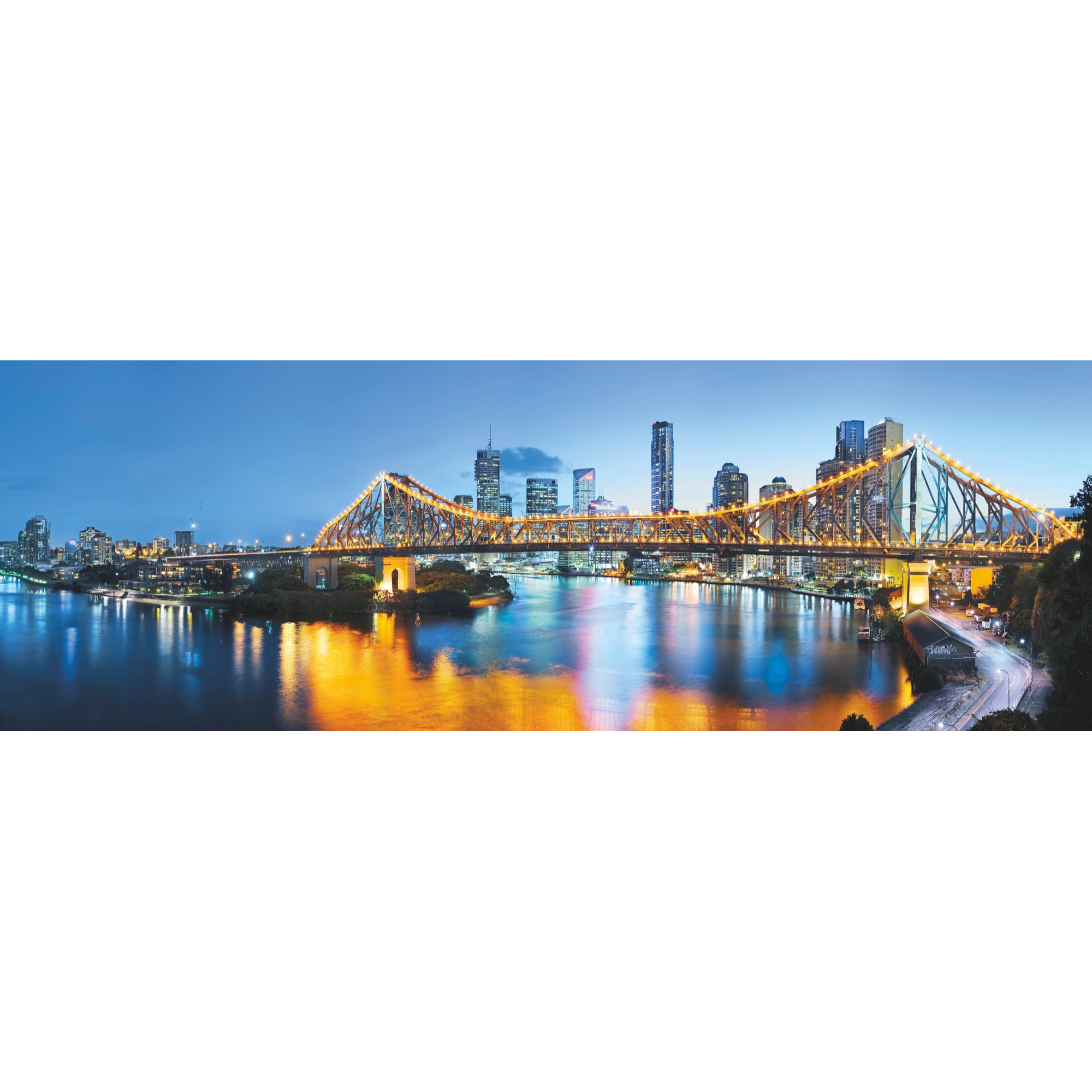 Vliesfototapete 'Brisbane' 368 x 124 cm + product picture