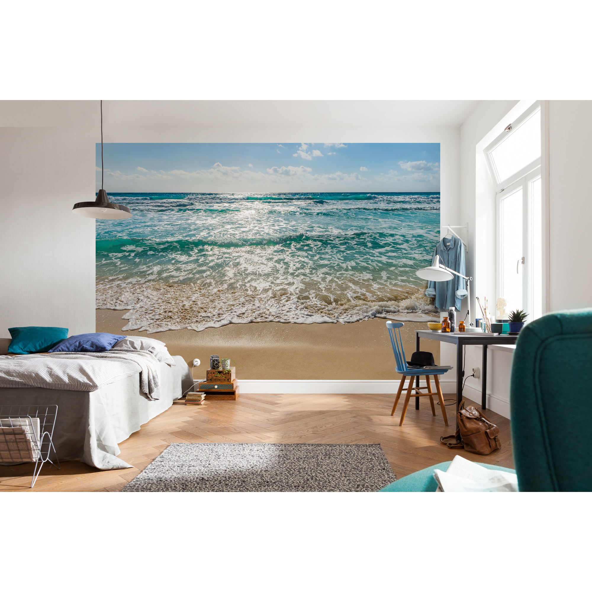 Fototapete 'Seaside' 368 x 254 cm + product picture