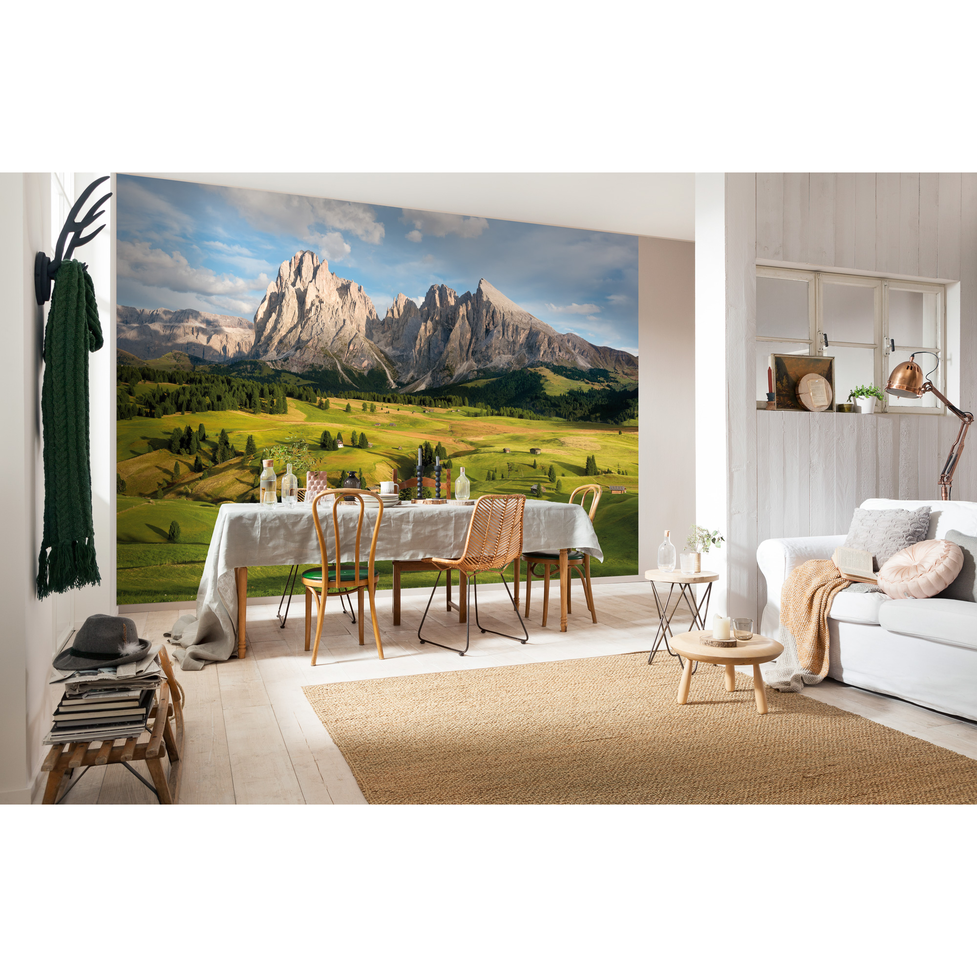Fototapete 'Alpen' 368 x 254 cm + product picture
