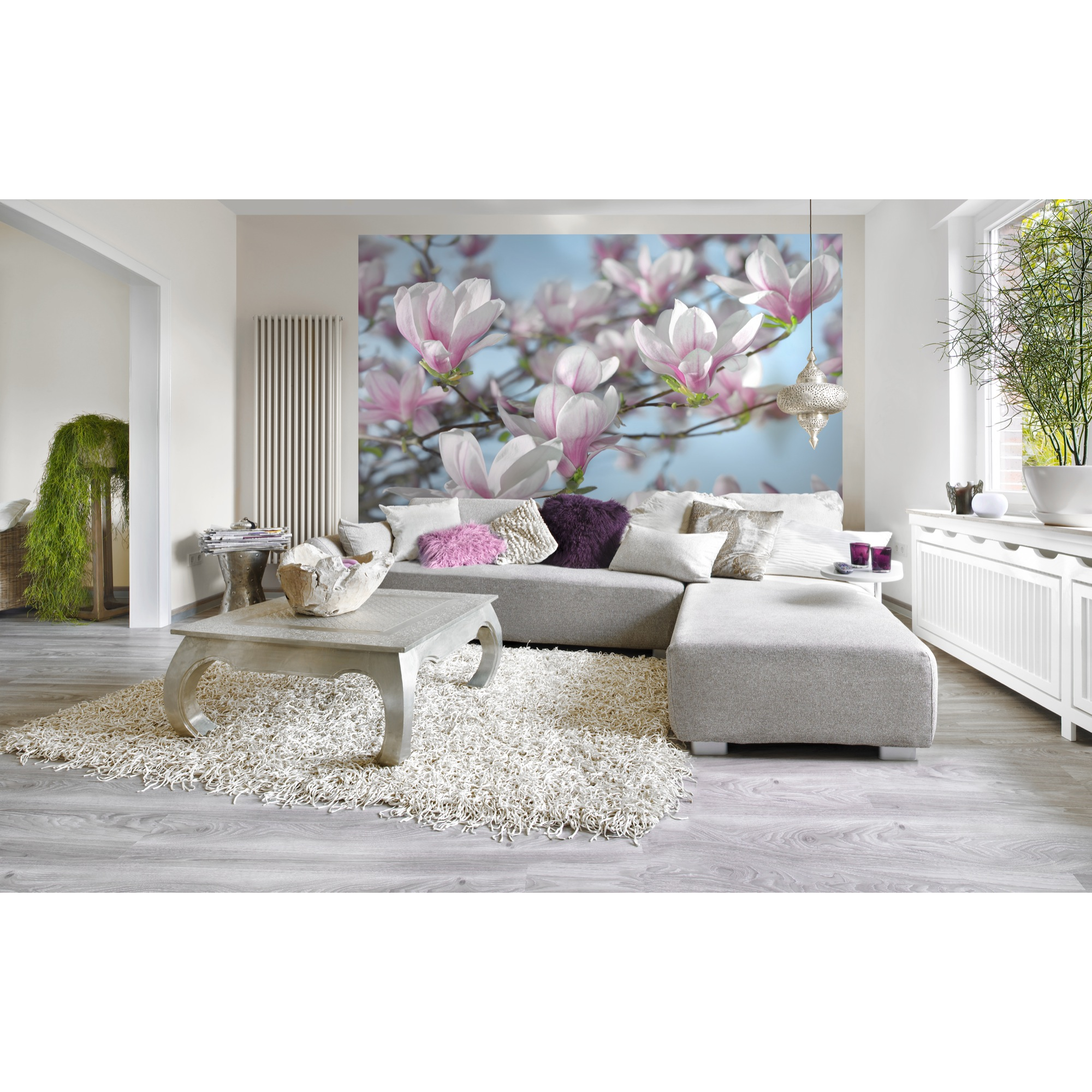 Fototapete 'Magnolia' 368 x 254 cm + product picture