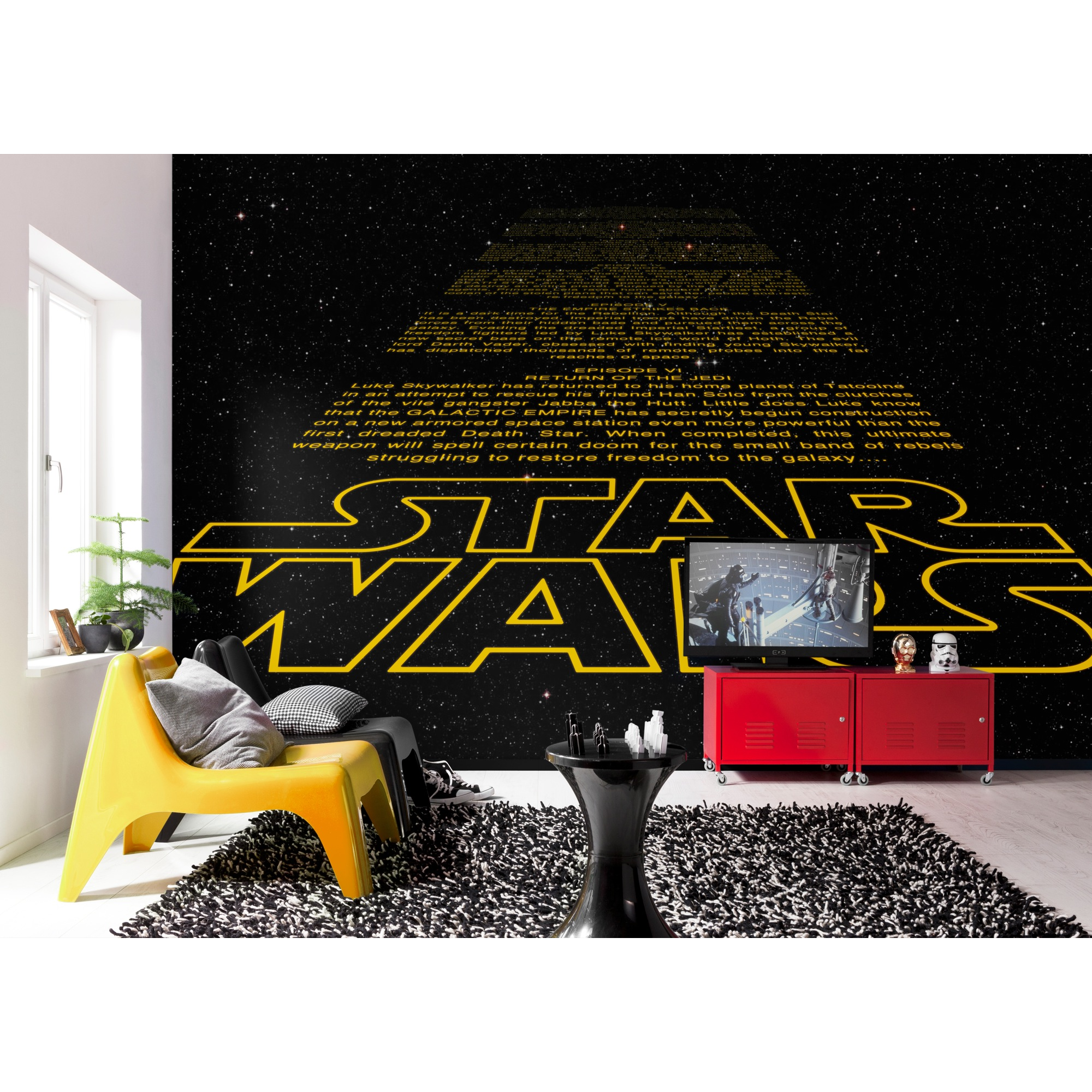 Fototapete 'Star Wars Intro' 368 x 254 cm + product picture