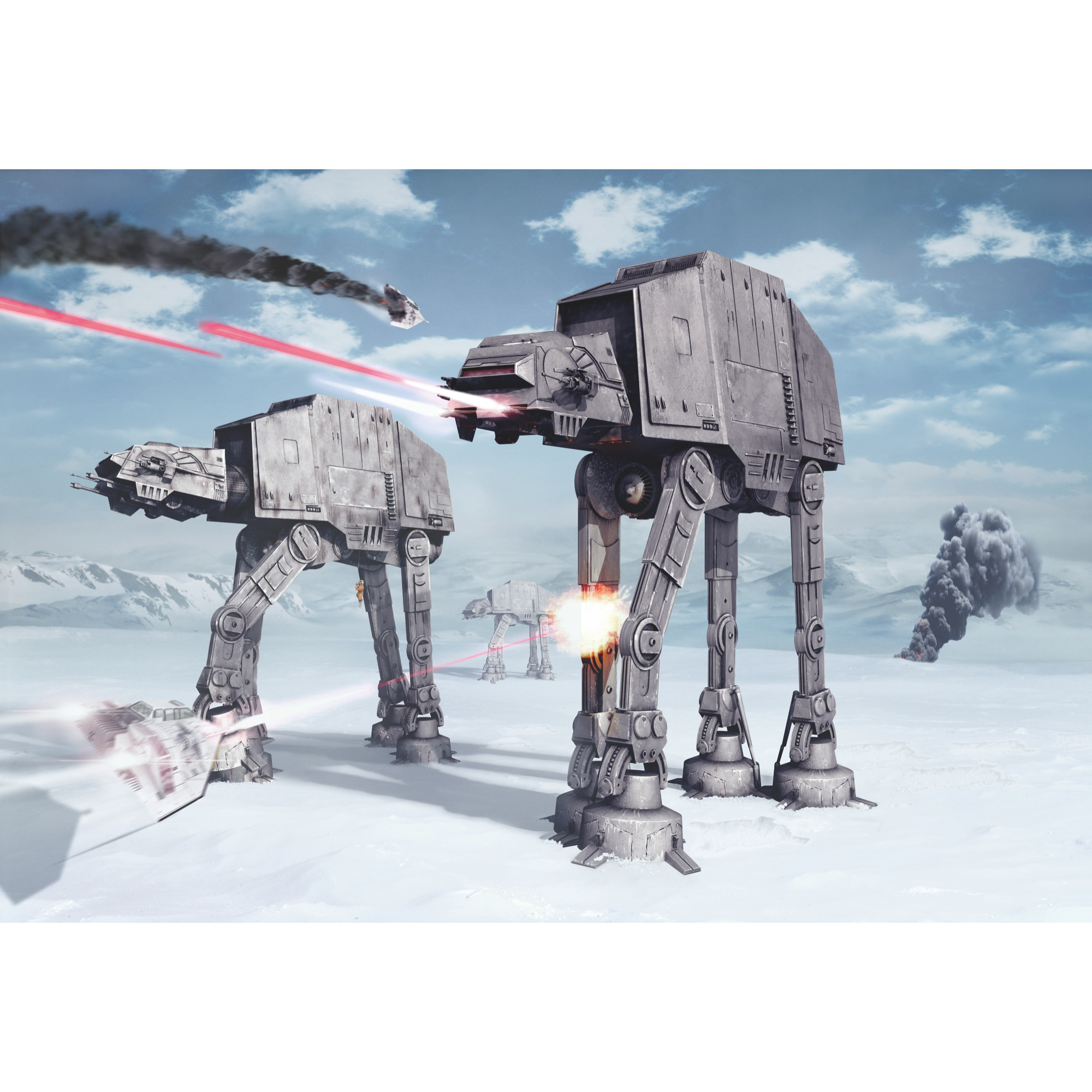 Fototapete 'Star Wars Battle of Hoth' 368 x 254 cm + product picture