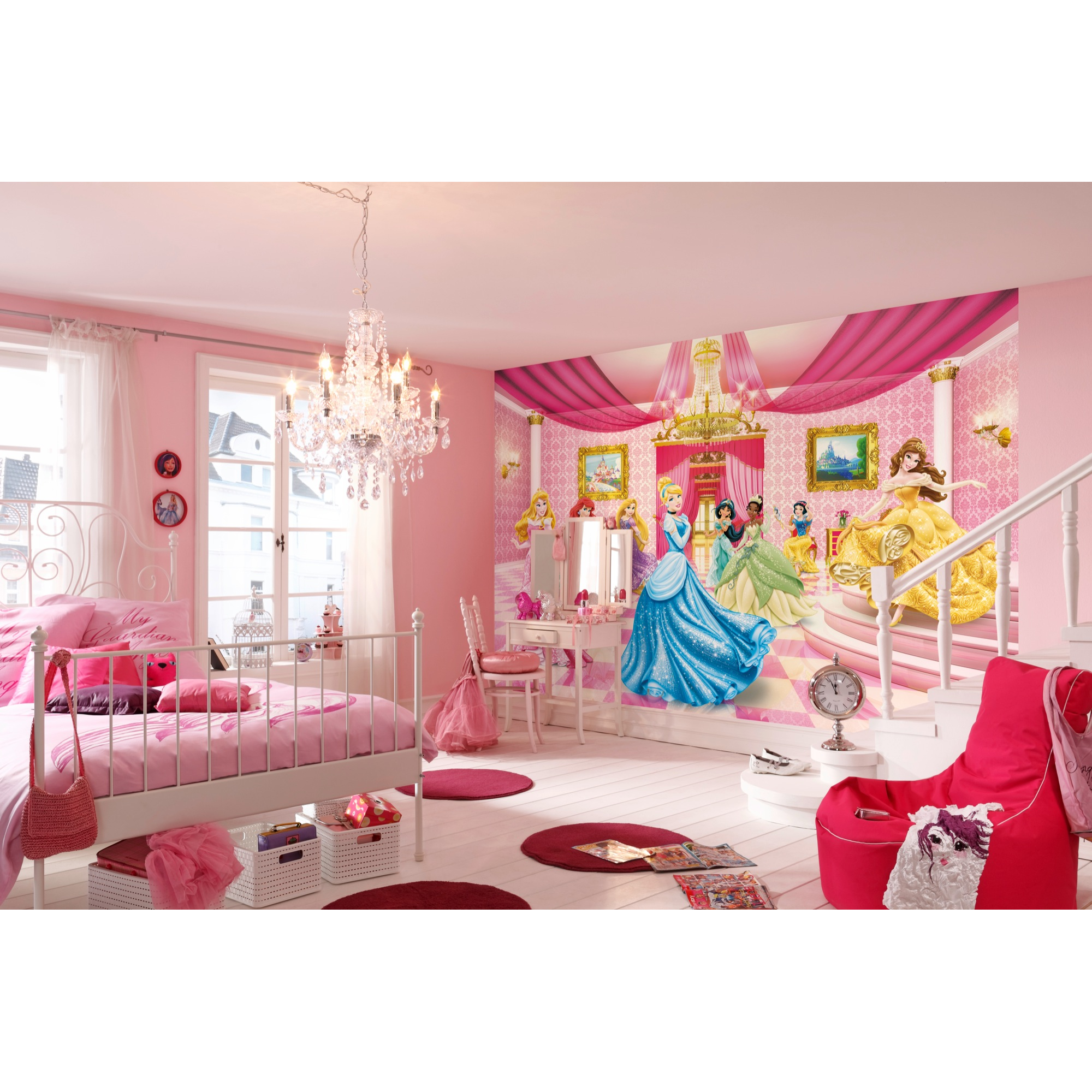 Fototapete 'Princess Ballroom' 368 x 254 cm + product picture
