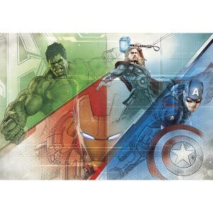Fototapete 'Avengers Graphic Art' 368 x 254 cm