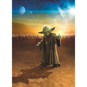 Komar Fototapete 'Star Wars Master Yoda' 184 x 254 cm