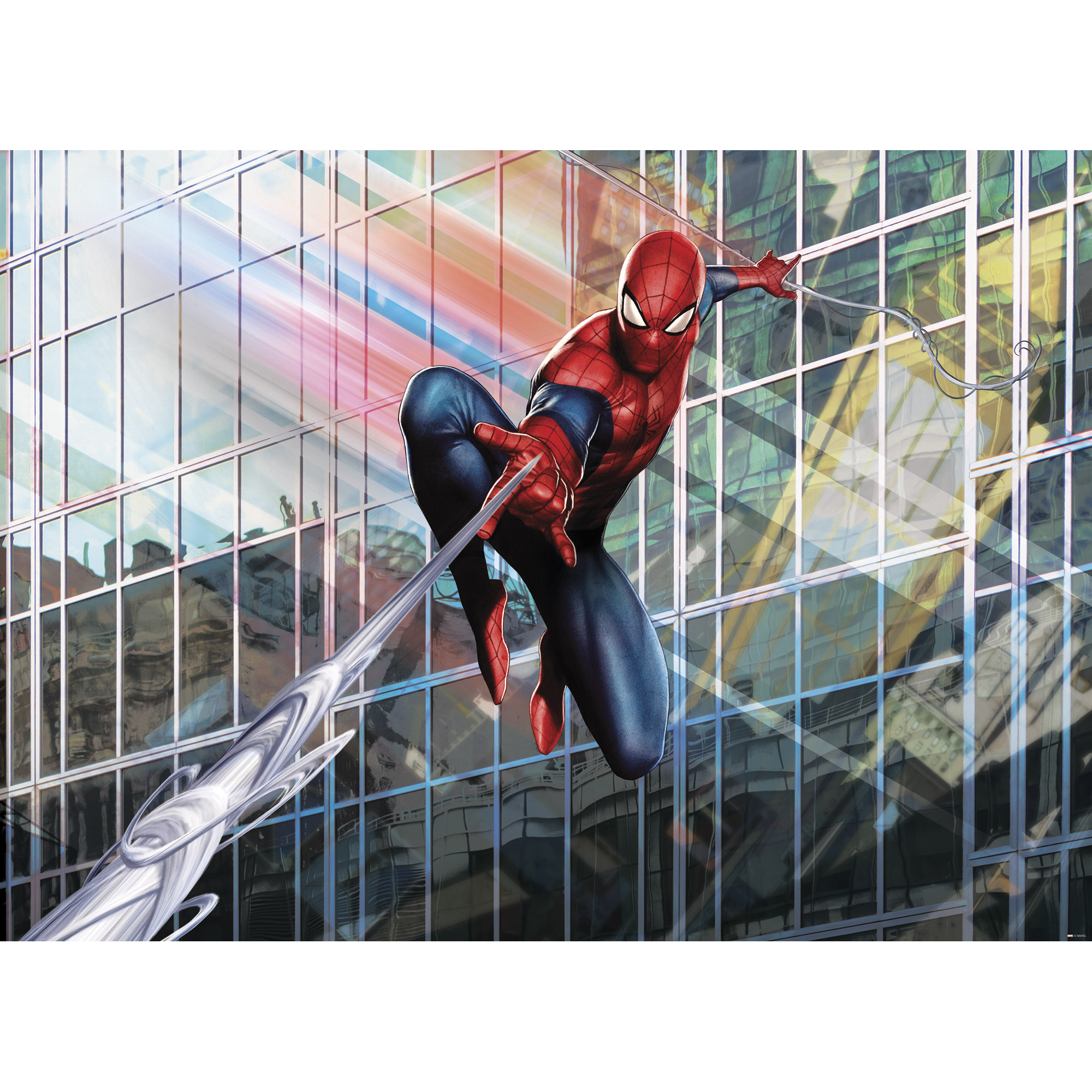 Fototapete 'Spider-Man Rush Hour' 184 x 254 cm + product picture