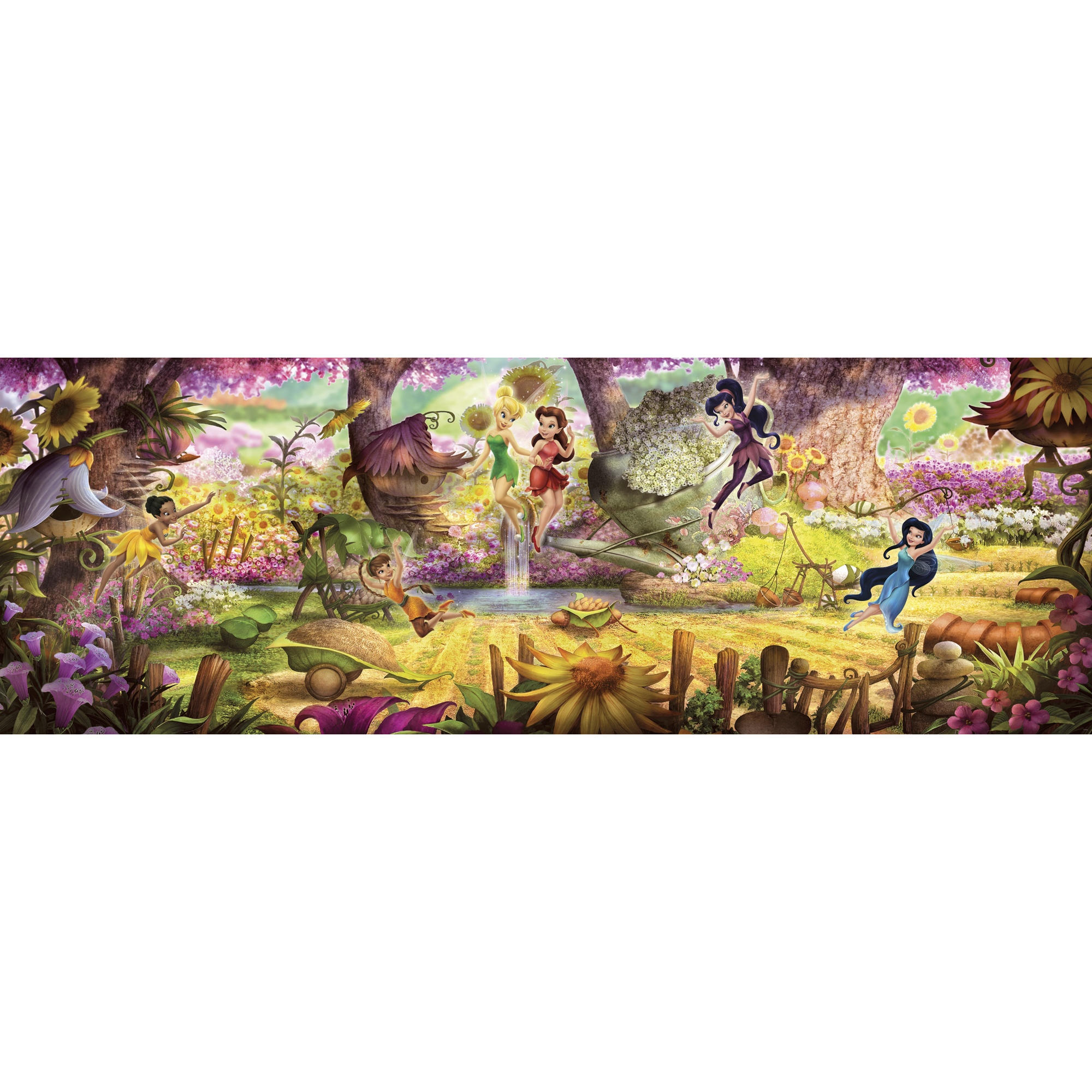 Fototapete 'Fairies Forest' 368 x 127 cm + product picture