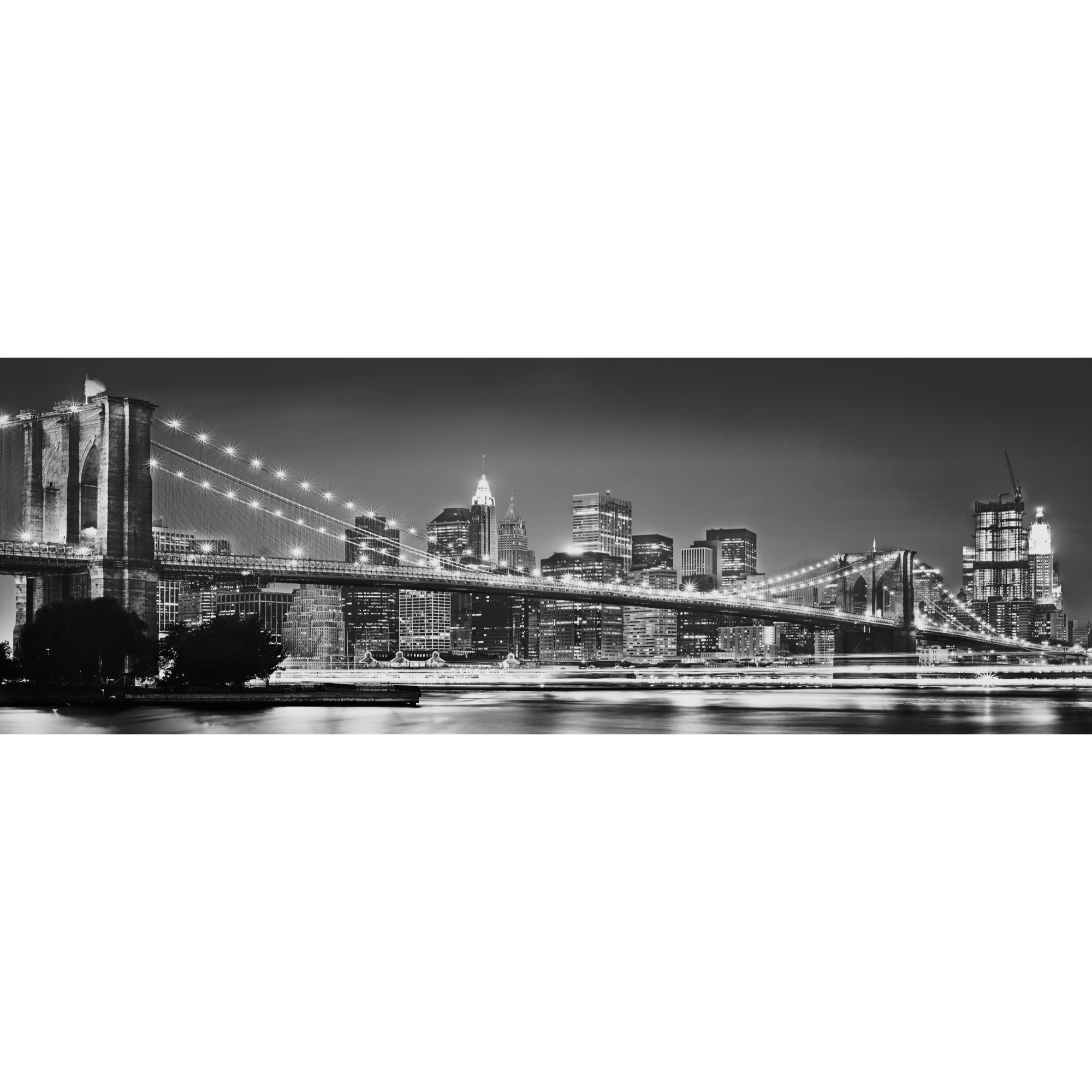 Fototapete 'Brooklyn Bridge' 368 x 127 cm + product picture