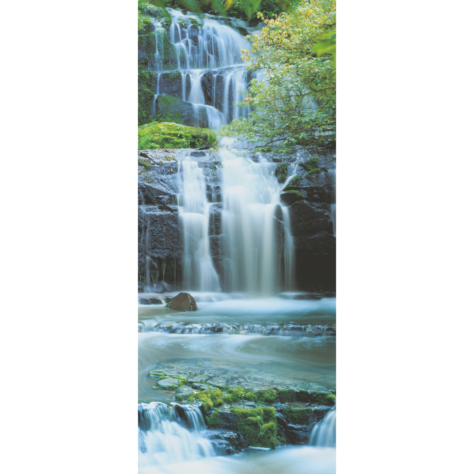 Fototapete 'Pura Kaunui Falls' 92 x 220 cm + product picture