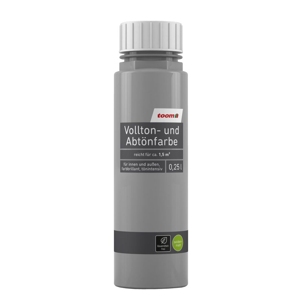 toom Vollton- und Abtönfarbe, 0,25l
